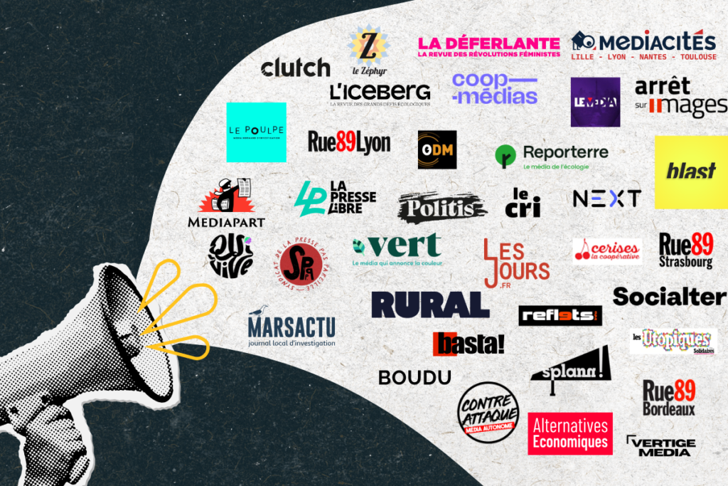 Illustration horizontale tribune nous sommes du meme camp